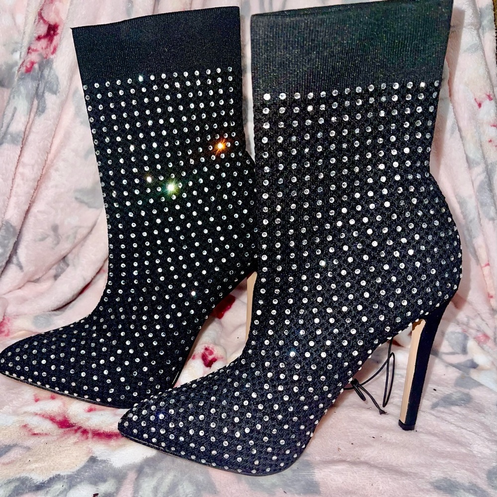COPY - Rhinestone heels - Picture 2 of 2